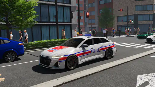 Simulador de autos de policía screenshot