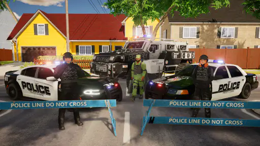 Simulador de autos de policía screenshot