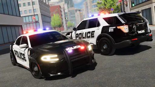Simulador de autos de policía screenshot