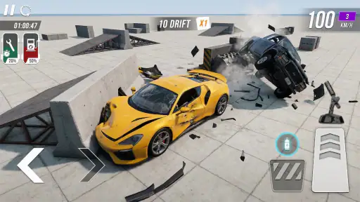 Simulador de Choques de Coche screenshot
