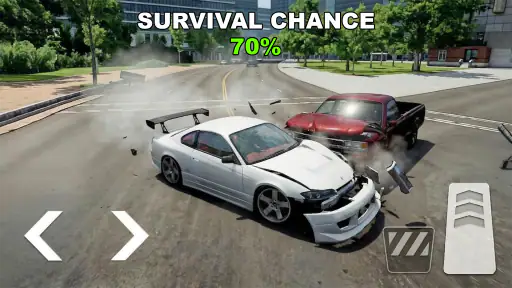 Simulador de Choques de Coche screenshot
