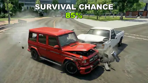 Simulador de Choques de Coche screenshot