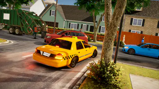 Simulador de Taxi y Auto EVO screenshot