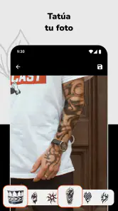 Simular y Diseñar Tatuajes screenshot