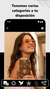 Simular y Diseñar Tatuajes screenshot