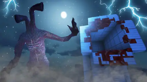 Siren Head para minecraft screenshot