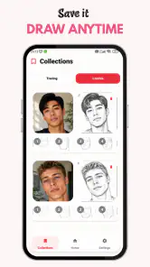 Sketch Steps: AI Loomis Draw screenshot