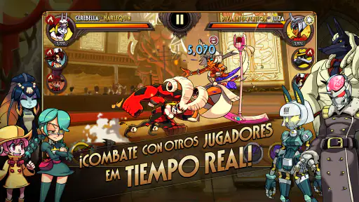 Skullgirls: RPG de Lucha screenshot