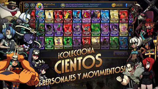 Skullgirls: RPG de Lucha screenshot