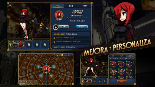 Skullgirls: RPG de Lucha screenshot