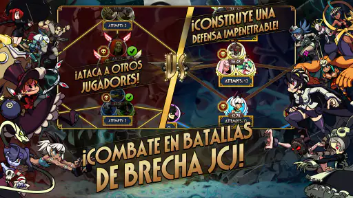 Skullgirls: RPG de Lucha screenshot