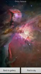 Mapa del cielo screenshot
