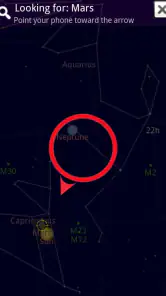 Mapa del cielo screenshot