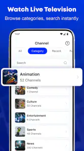 Smart TV Player: IPTV Smarters screenshot