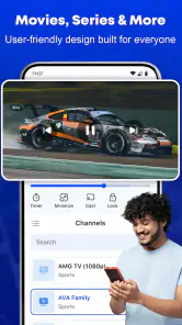 Smart TV Player: IPTV Smarters screenshot