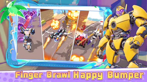Smash Car: Robot Racing screenshot