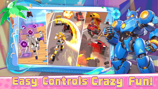 Smash Car: Robot Racing screenshot