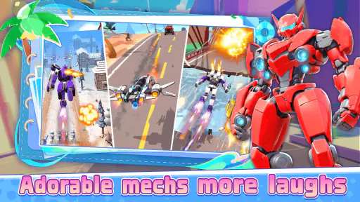 Smash Car: Robot Racing screenshot