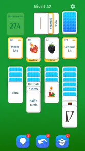 Solitaire Word Match screenshot