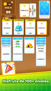 Solitaire Words & Pictures screenshot