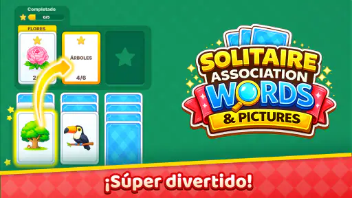 Solitaire Words & Pictures screenshot