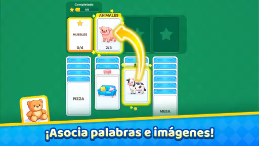 Solitaire Words & Pictures screenshot