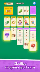Solitario de Palabras screenshot
