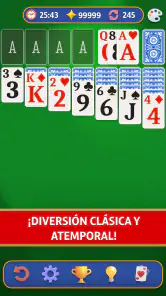 Solitario Klondike - Cartas screenshot