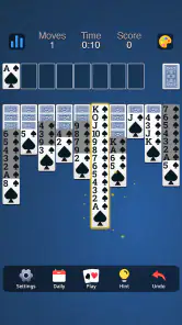 Solitario Spider: Cartas screenshot