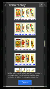 Solitarios españoles Colección screenshot