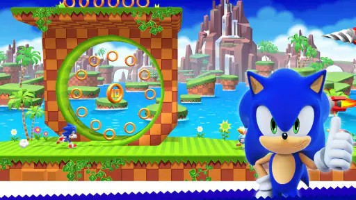 Sonic Runners Adventure juego screenshot