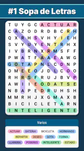 Sopa de Letras: Relajante screenshot