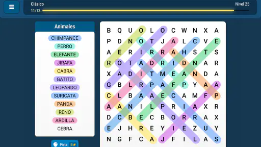 Sopa de Letras: Relajante screenshot