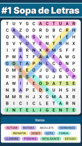 Sopa de Letras: Relajante screenshot