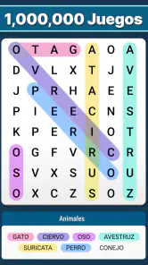 Sopa de Letras: Relajante screenshot