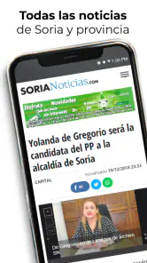 Soria Noticias: Diario Digital screenshot