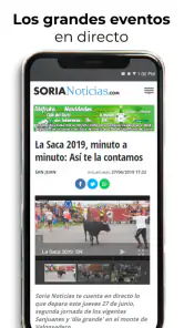 Soria Noticias: Diario Digital screenshot
