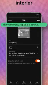 SoundCloud: Música y Playlists screenshot