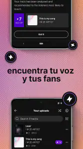 SoundCloud: Música y Playlists screenshot