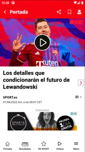 SPORT screenshot