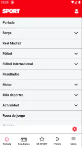 SPORT screenshot