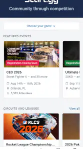 Start.gg screenshot