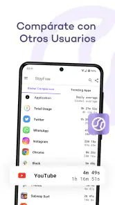 StayFree - Uso del teléfono screenshot