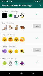 Sticker personales para WhatsA screenshot