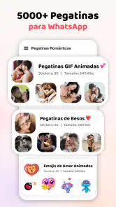 Stickers de amor - WASticker screenshot