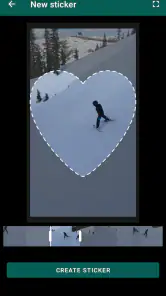 Stickers de videos en WhatsApp screenshot