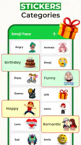 Stickers - Emojis Divertidos screenshot