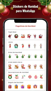 stickers navidad - WASticker screenshot