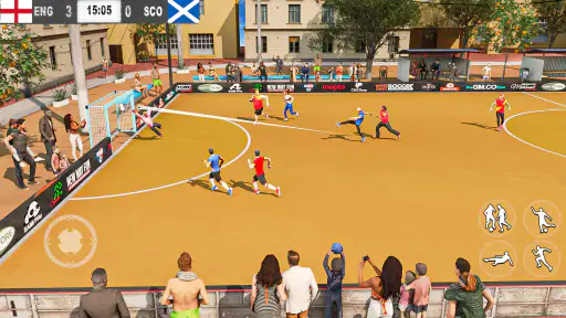 Juegos de fútbol callejero screenshot