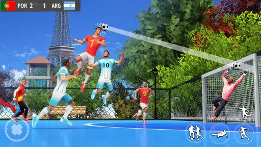 Juegos de fútbol callejero screenshot